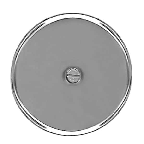 Jones Stephens 10in. Stainless Steel Cleanout/Extension Cover, Wall Mount with 4in. Bolt 24 Gauge C90019 - main